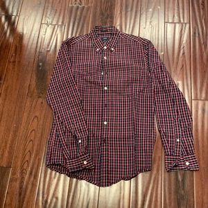 J. Crew Check Button Down Shirt